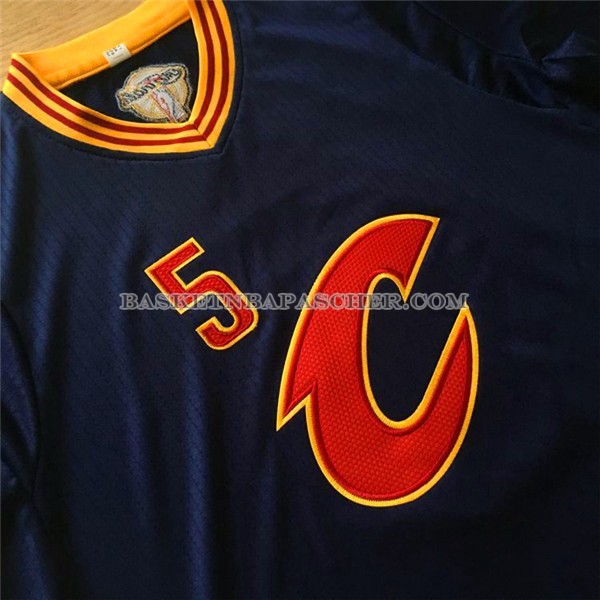 Maillot Manche Courte Cleveland Cavaliers Smith Bleu